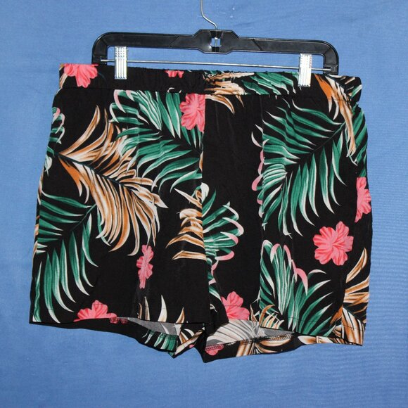 SHEIN CURVE Tropical Shirt and Shorts Co-ord Set 1XL - Picture 11 of 14